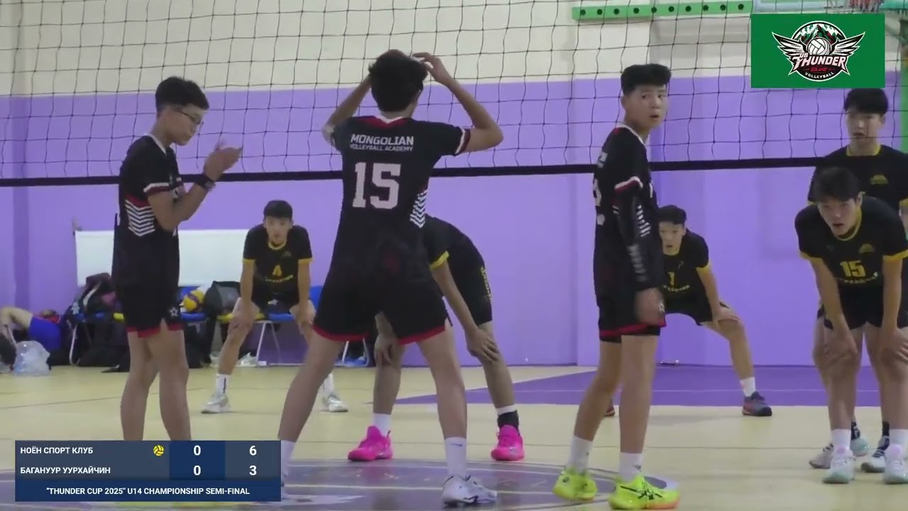 ''THUNDER CUP 2025'' U14 CHAMPIONSHIP SEMI FINAL  ''NOYON VS BAGANUUR UURKHAICHIN''