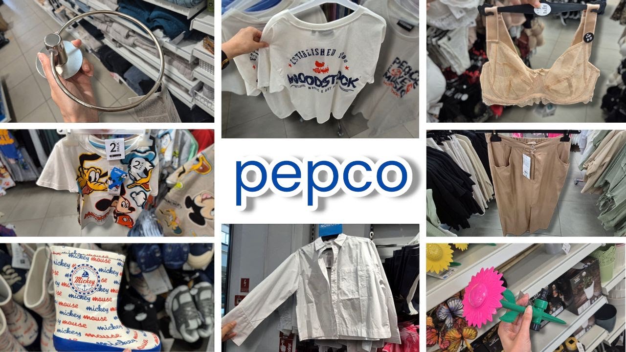 PEPCO 🛍 Wiskozowa spódnica❗Wieszaki łazienkowe ❗Odzież dla kobiet, młodzieży i dzieci❗