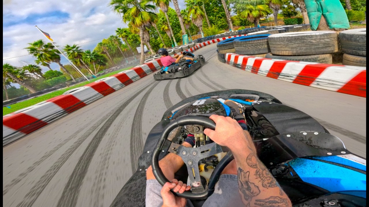 10 Minutes of PURE RALLY Karting - (RAW, DRIFT, 1V1, CHAOS)