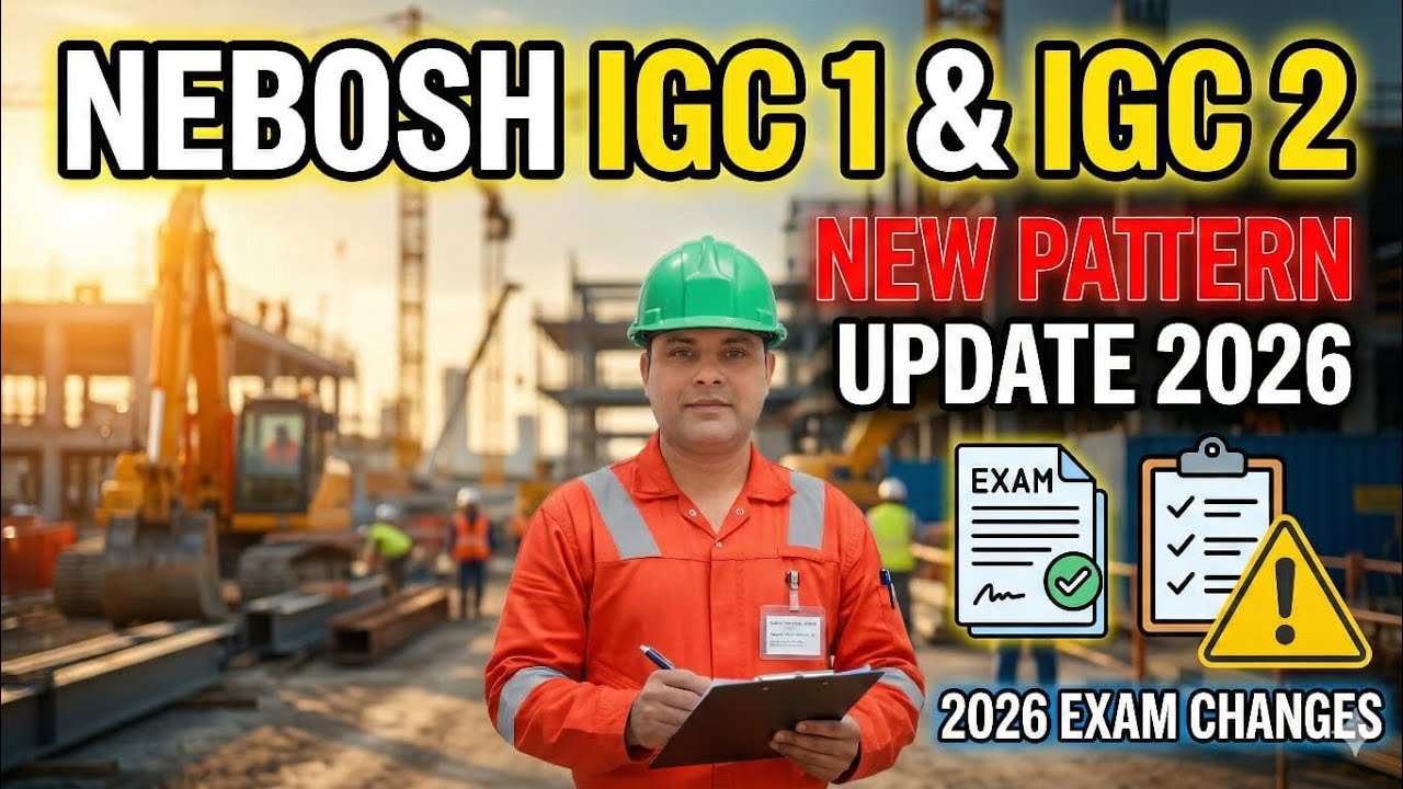 NEBOSH GIC New Pattern 2026 Explained | GIC1 & GIC2 Full Structure, Marking & Passing Strategy. 