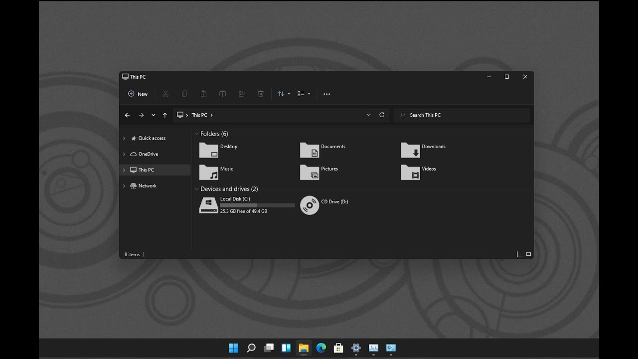 Full Dark Theme For Windows 11