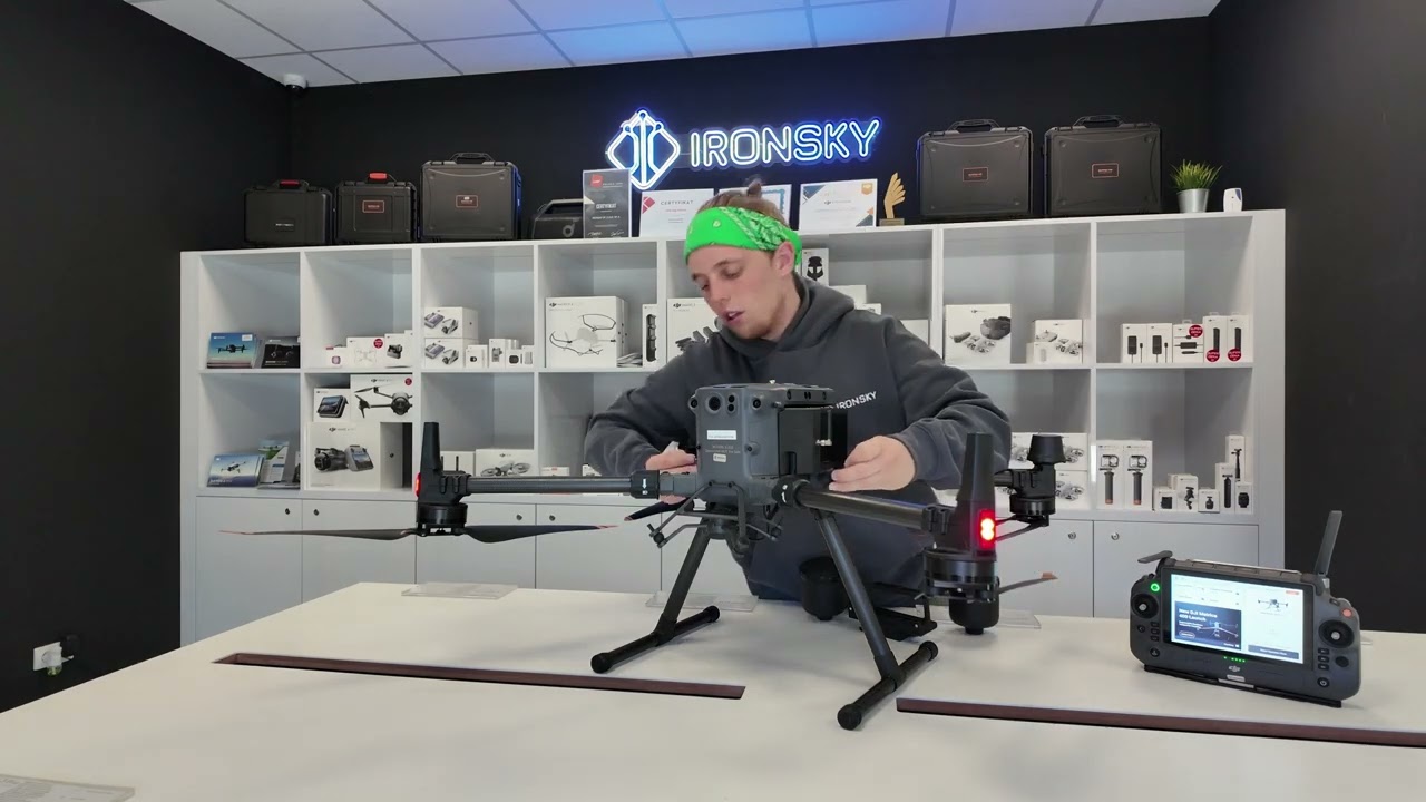 Spadochron FTS Flying Eye dla drona DJI Matrice 350 - do podniesienia klasy z C3 do klasy C5