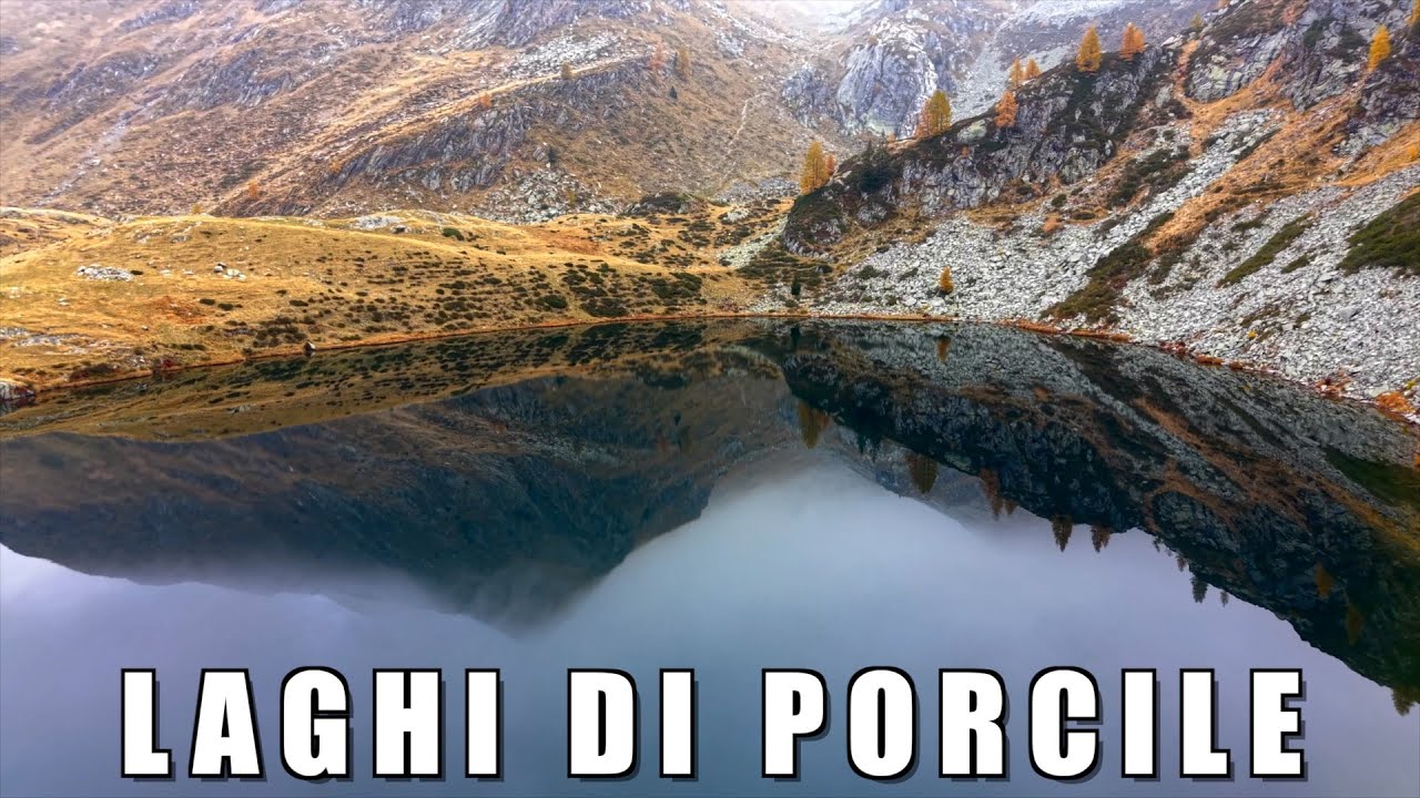 Esplorando i LAGHI DI PORCILE con il drone EMOZIONI IN QUOTA !!!