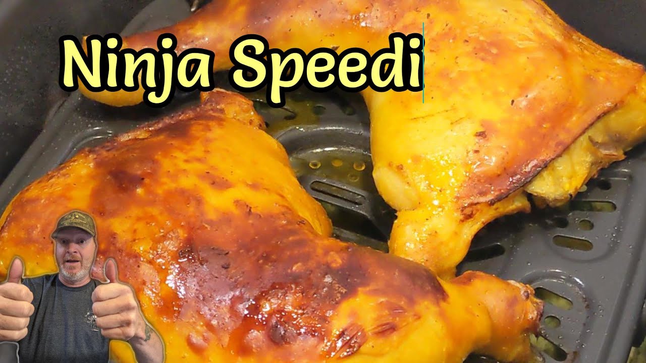 Mouthwatering Mexican Butcher Marinated Chicken Leg Quarters in The Ninja Speedi