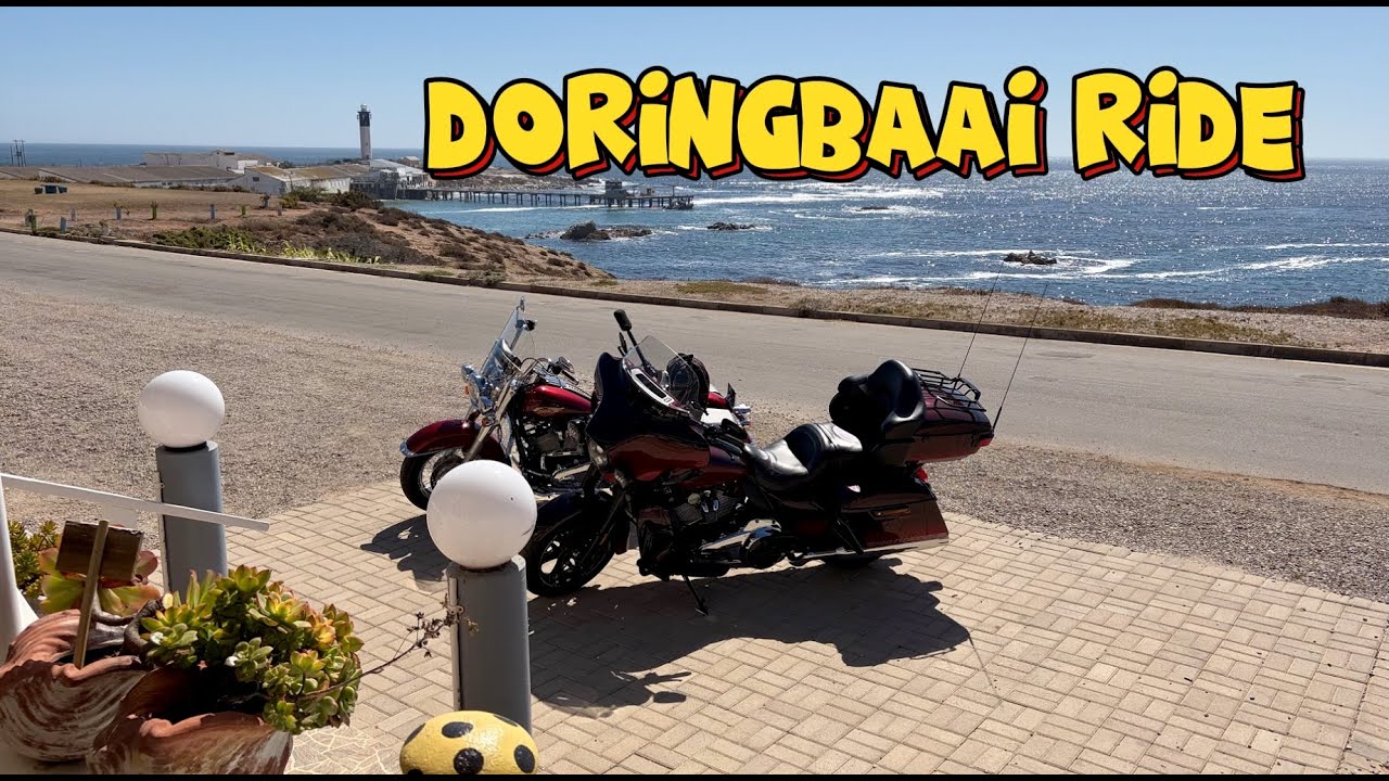 Motorcycle  Ride and One Nighter to Doringbaai on the West Coast of South Africa    4K
