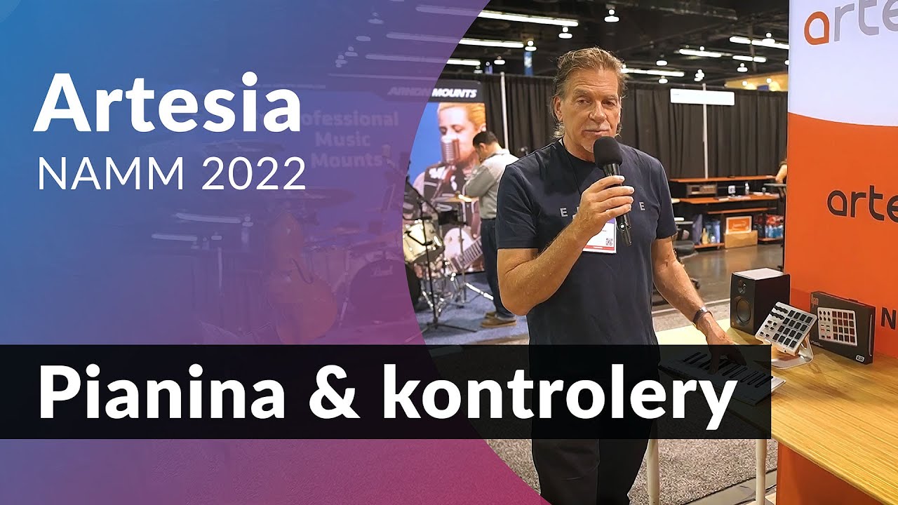 Takiej klawiatury szukałeś: mała, lekka i pro - jak Artesia! [NAMM 2022]