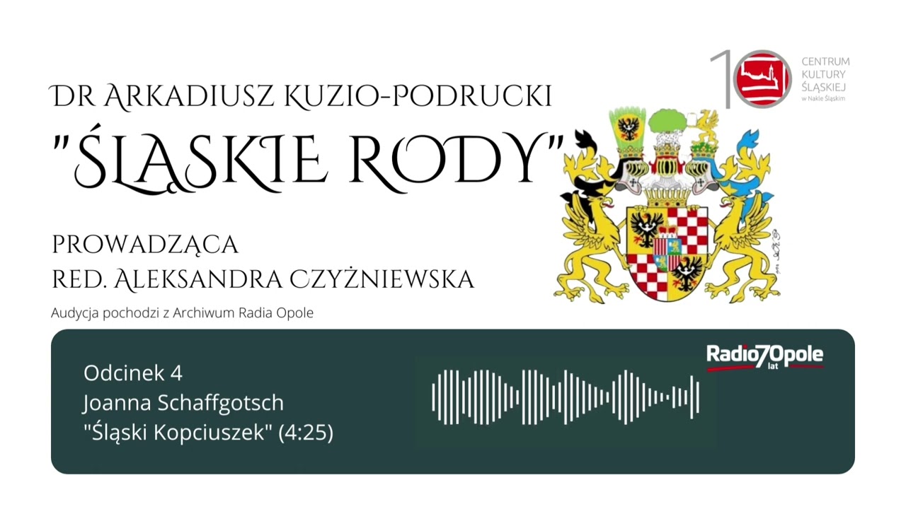 PODCAST - ŚLĄSKIE RODY, odc.4  Joanna Schaffgotsch – 