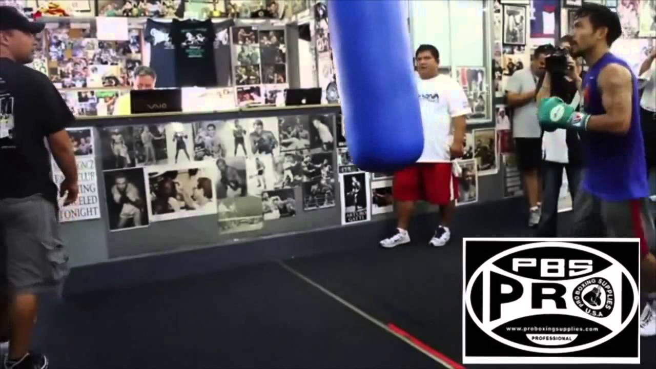 Manny Pacquiao uses Pro Boxing Supplies