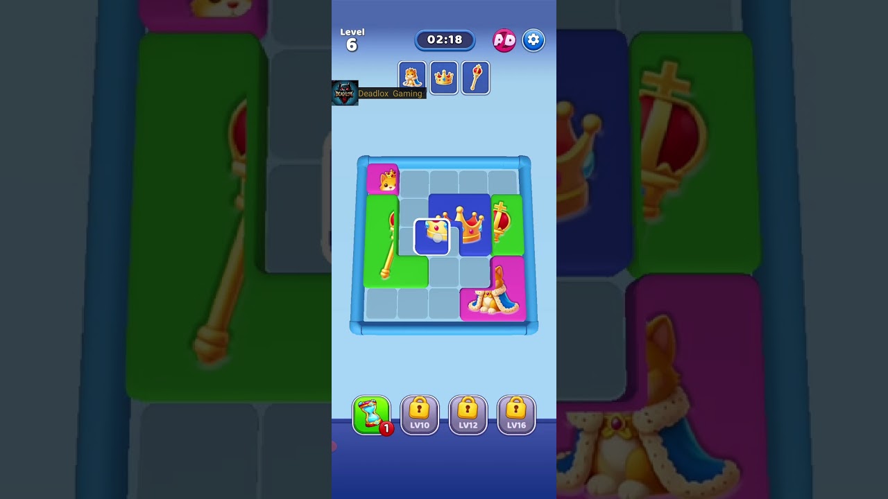 Royal Block Picture Level 1-10. Walkthrough Gameplay 