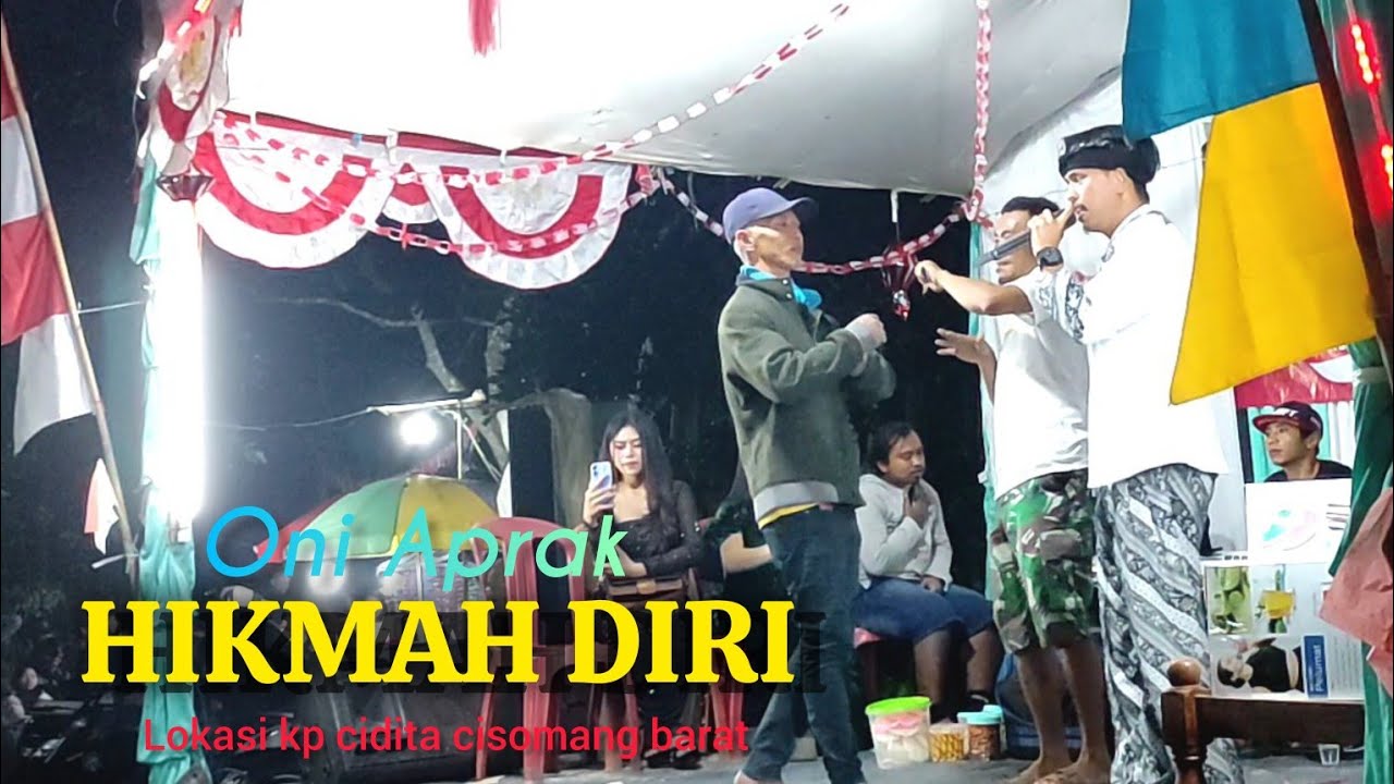 HIKMAH DIRI ONI APRAK VERSI BAJIDOR // DASS ENTERTAINMENT(Lokasi kp cidita rw1 cisomang barat)