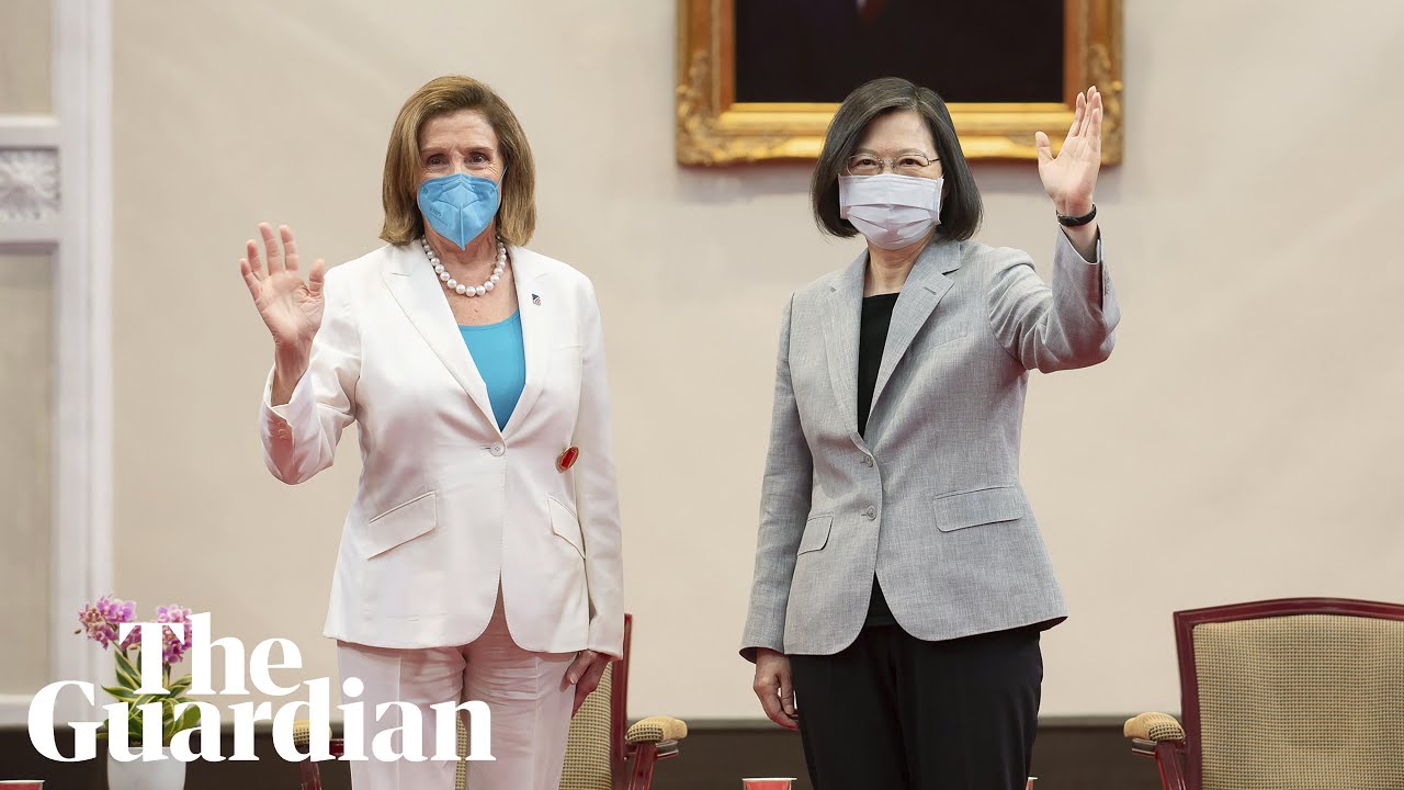 Nancy Pelosi meets Taiwan president Tsai Ing-wen &ndash; as it happened