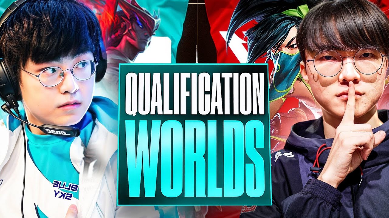 T1 vs DK🔥LA QUALIFICATION DES WORLDS EST EN JEU ! (bo5 PLAYOFF DE FOU)
