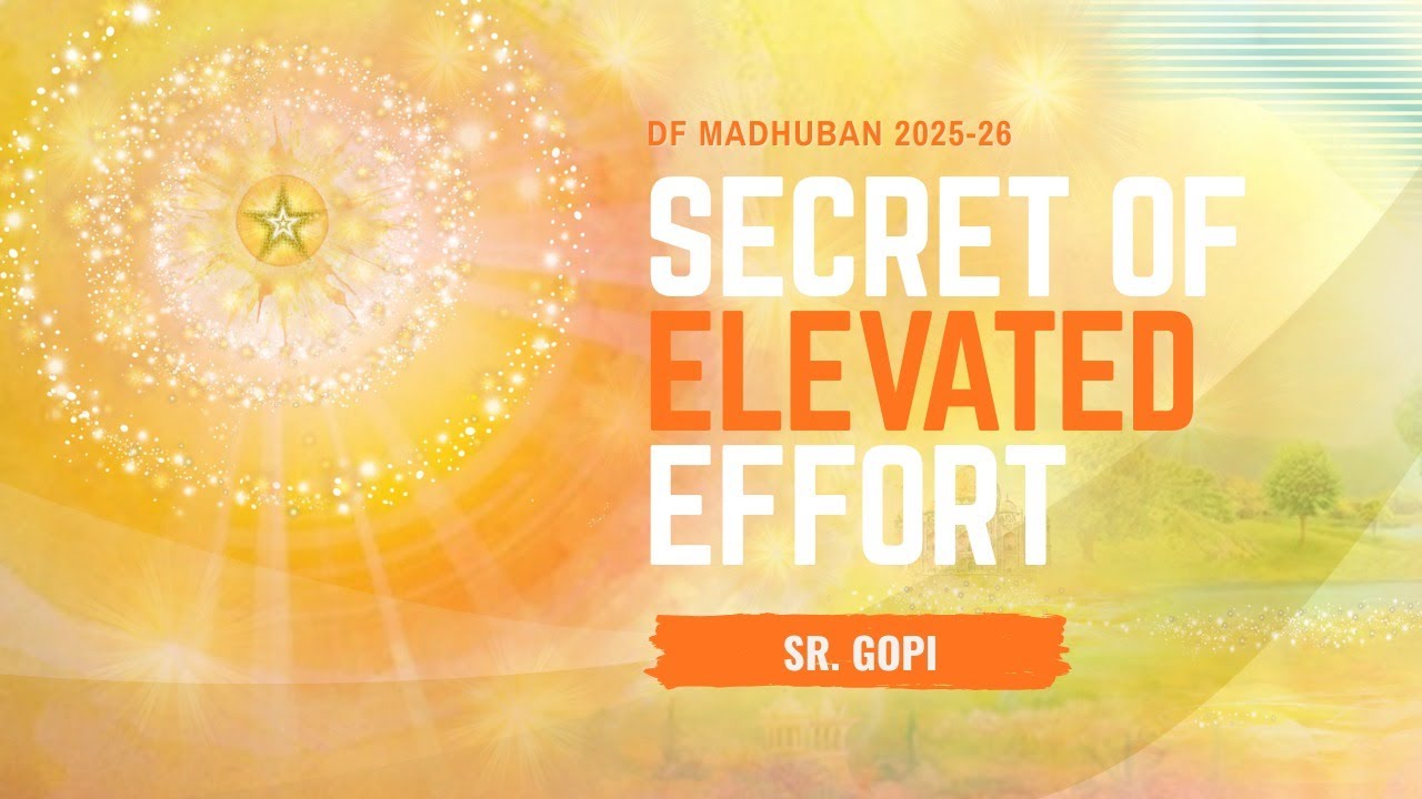 13/11/2025 I 11am I Secret of Elevated Effort Sr. Gopi & Que-Ans Session I Gyan Sarovar I Mt. Abu