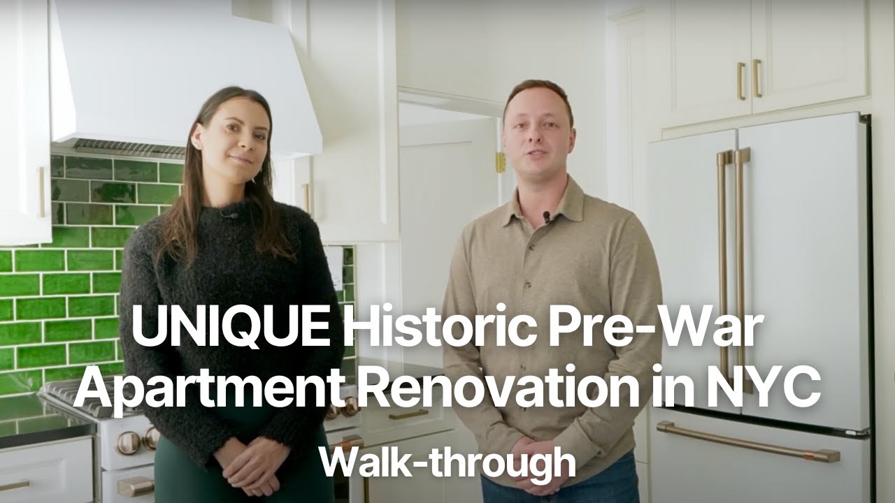 UNIQUE Historic Pre-War Apartment Renovation in NYC | Walkthrough