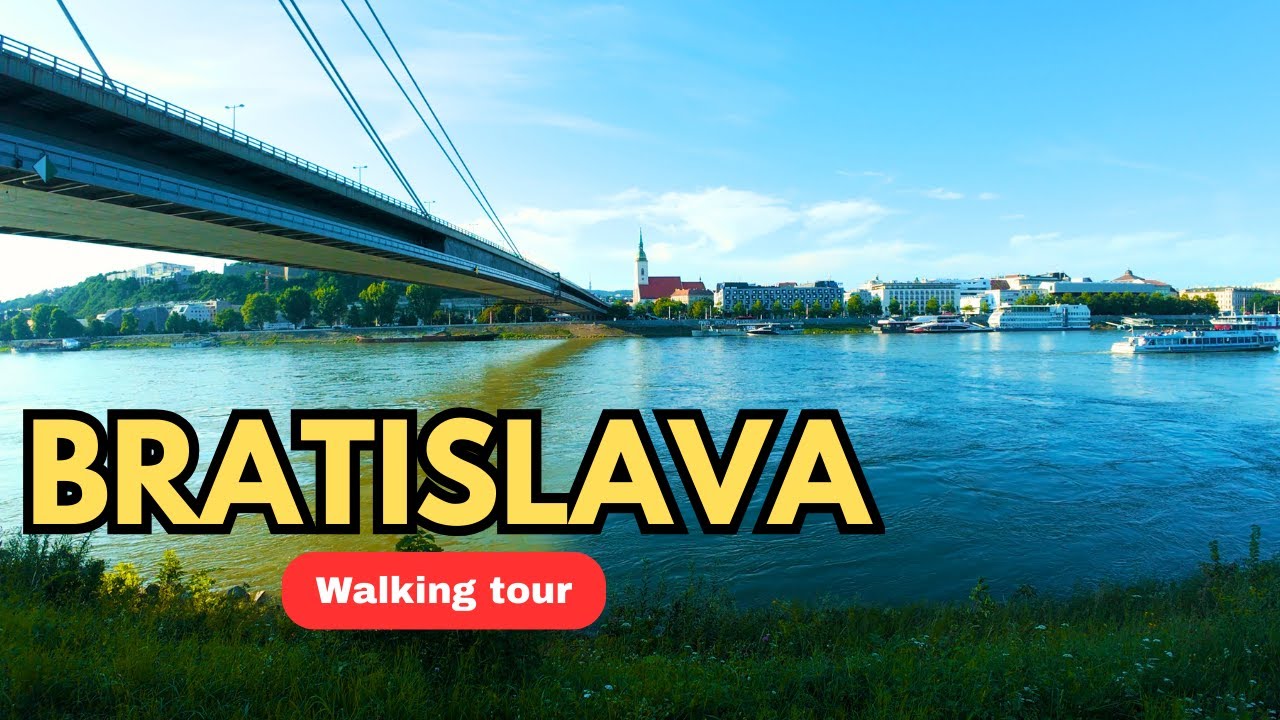 SLOVAKIA, Bratislava Walking Tour | Virtual Tour 4K | 2025