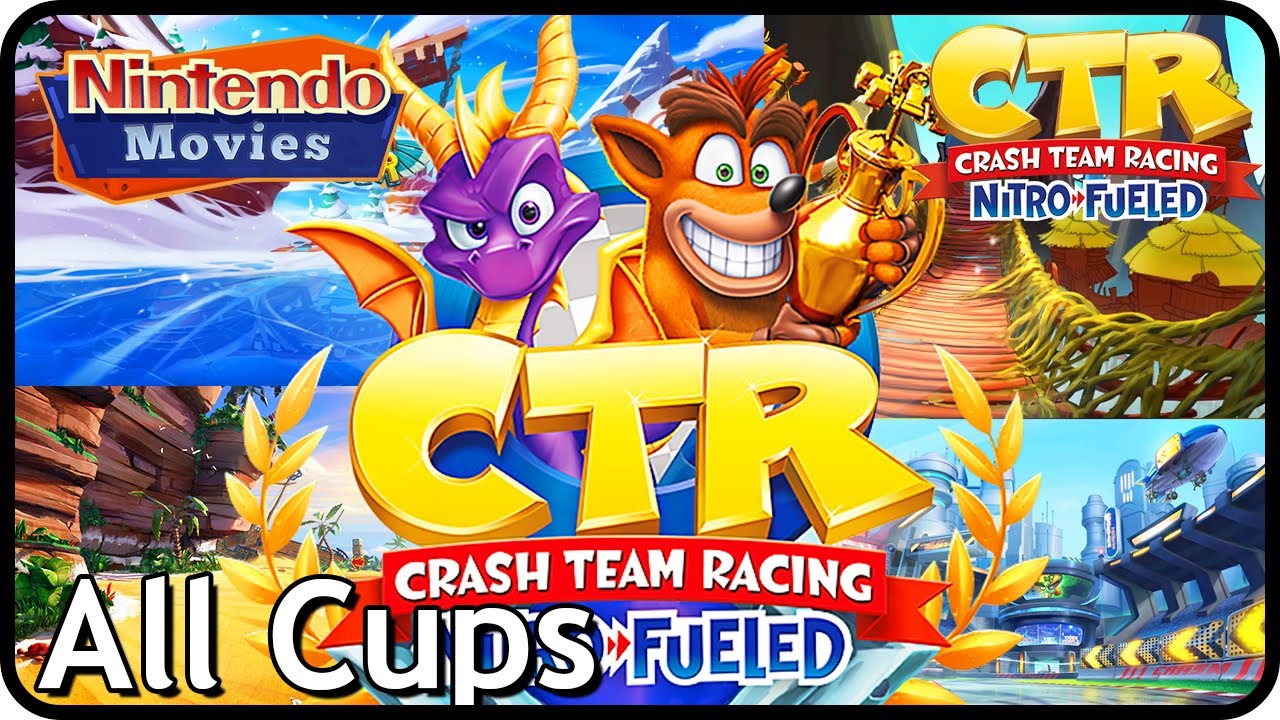 Crash Team Racing Nitro-Fueled - All Cups/All Tracks (2 Players)