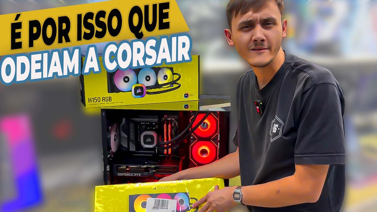 Olha o que a CORSAIR fez com a GARANTIA desse CLIENTE