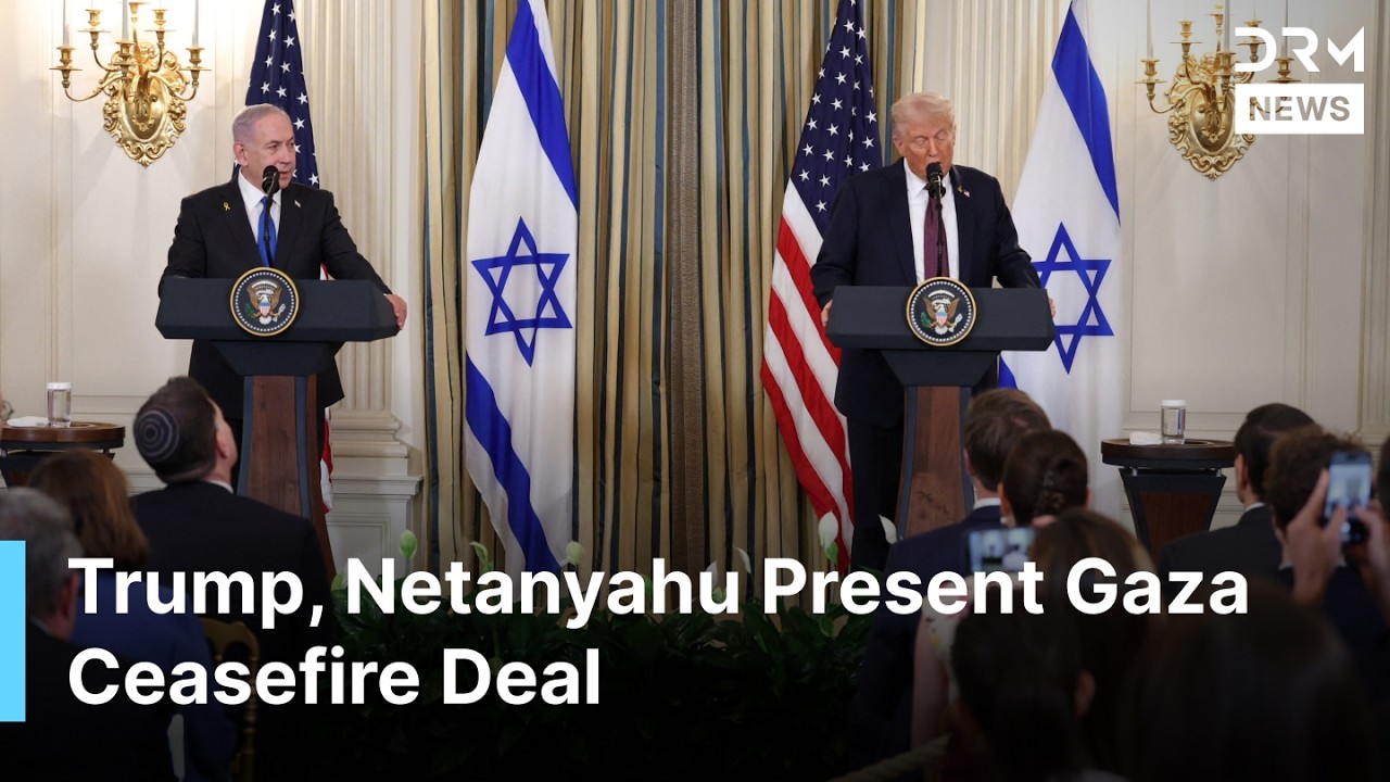BREAKING NEWS: Trump Unveils Gaza Peace Plan With Netanyahu, Arabs, Muslims On Board | AC1G