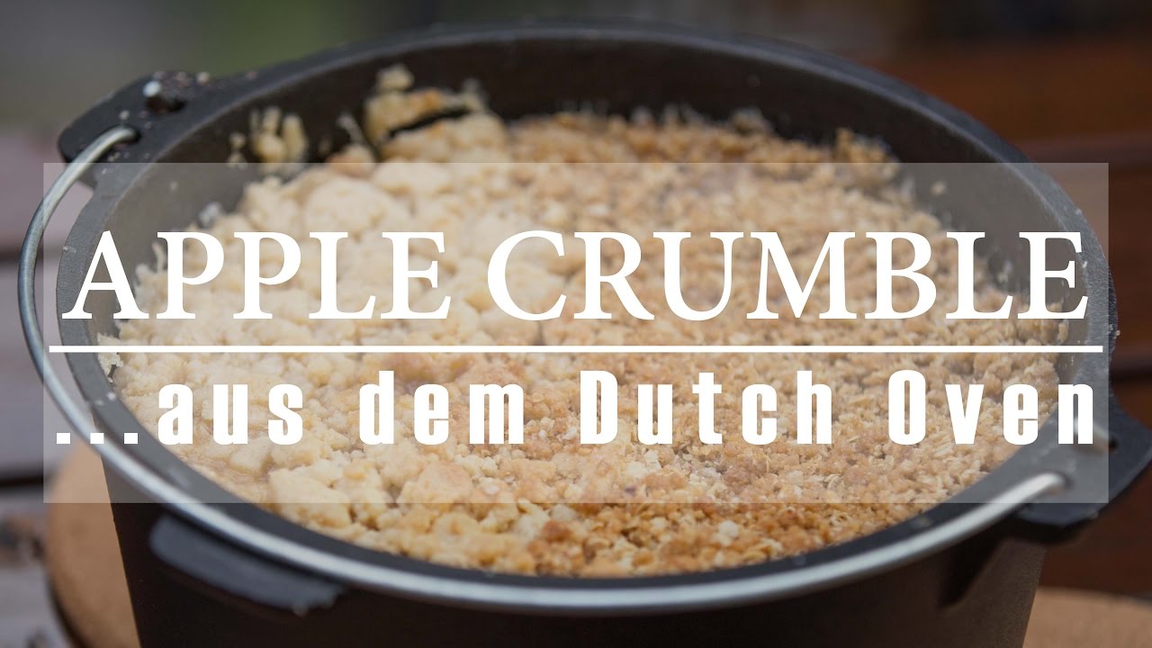 BMA Outdoor Kitchen | Apple Crumble aus dem Dutch Oven