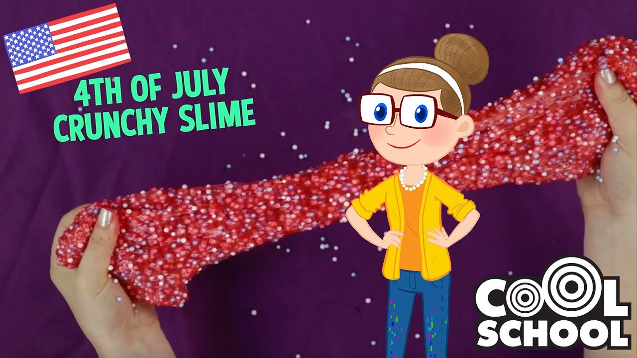 4TH OF JULY SLIME DIY | HOW TO MAKE | NO BORAX | Arts and Crafts for kids w/ Crafty Carol
