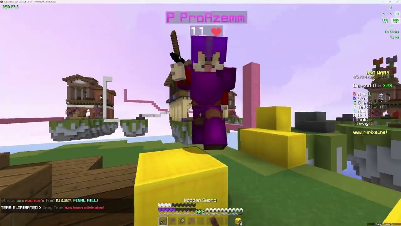 More Relaxing Hypixel BedWars Doubles!