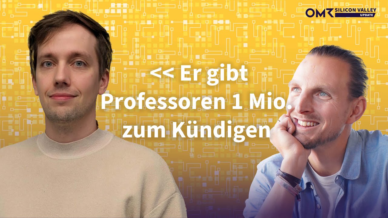 Wie überzeugt man Biotech Profs mit $1 Million zu kündigen, Dr. Alexander Schubert? (#54)