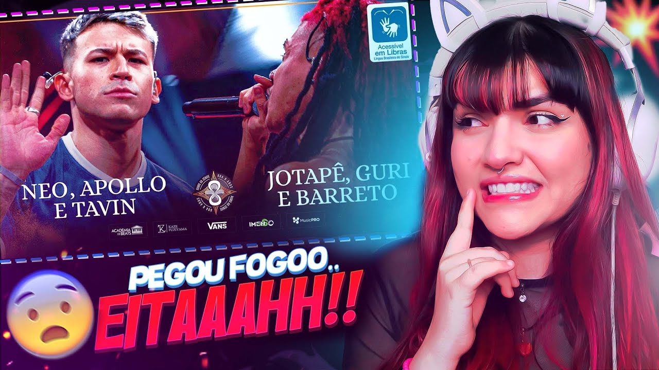 (MAIOR FINAL DA HISTÓRIA) NEO, APOLLO E TAVIN X JOTAPÊ, GURI E BARRETO | GRANDE FINAL | BDA 8 ANOS 🔥