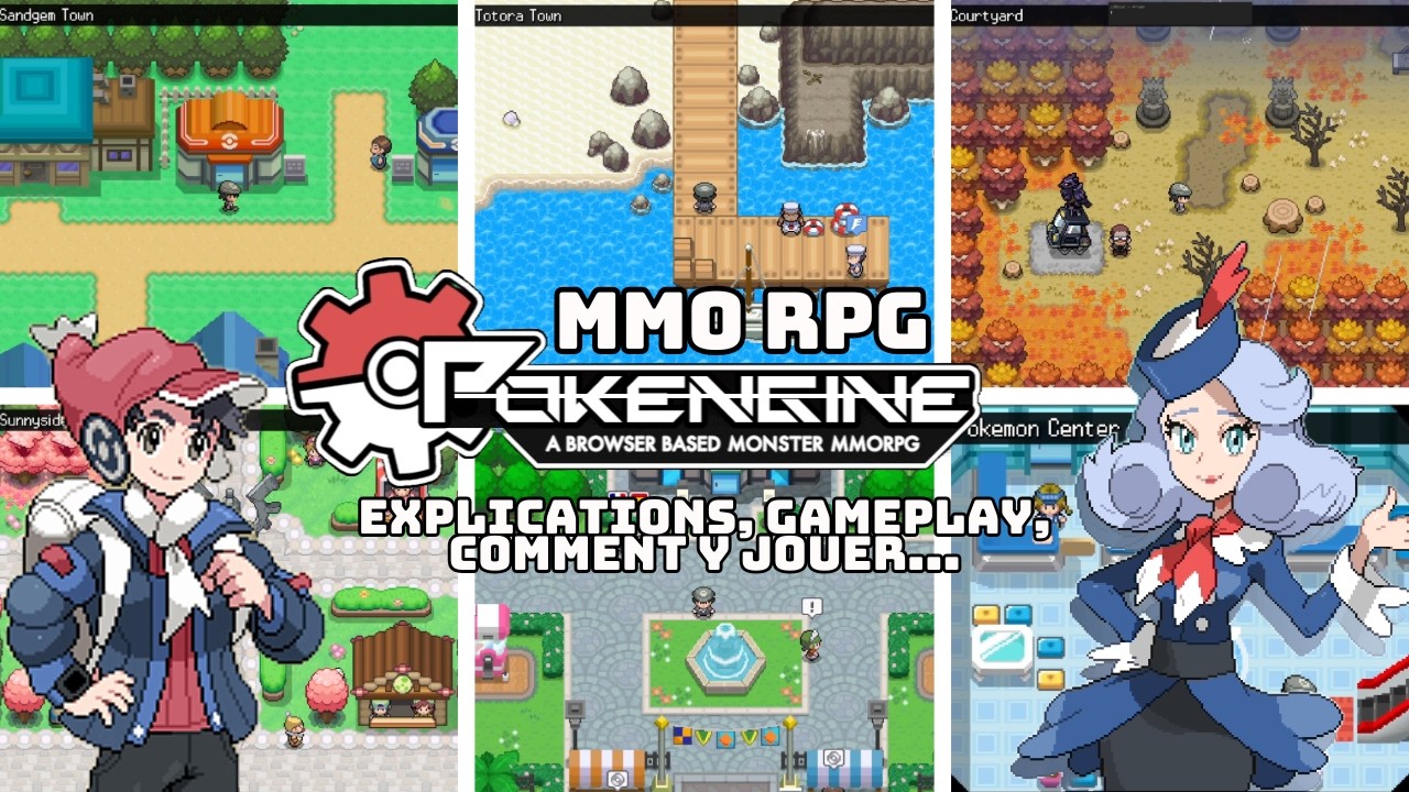 Comment jouer à Pokengine  – Le Guide Complet du MMORPG Pokémon #pokemon #mmorpg