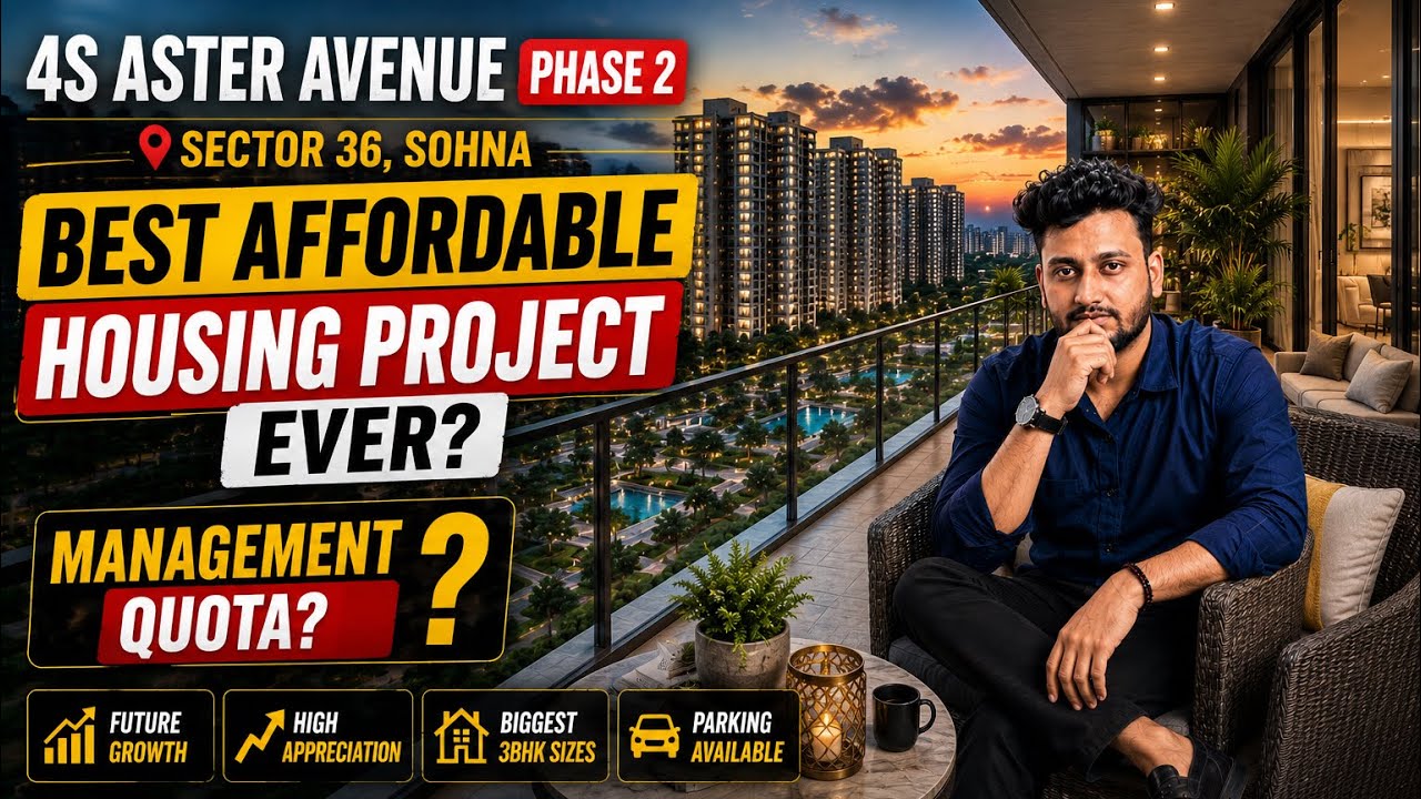 4S Aster Avenue Phase 2 Review | Management Quota? | Future Growth & Appreciation | Biggest 3BHK?