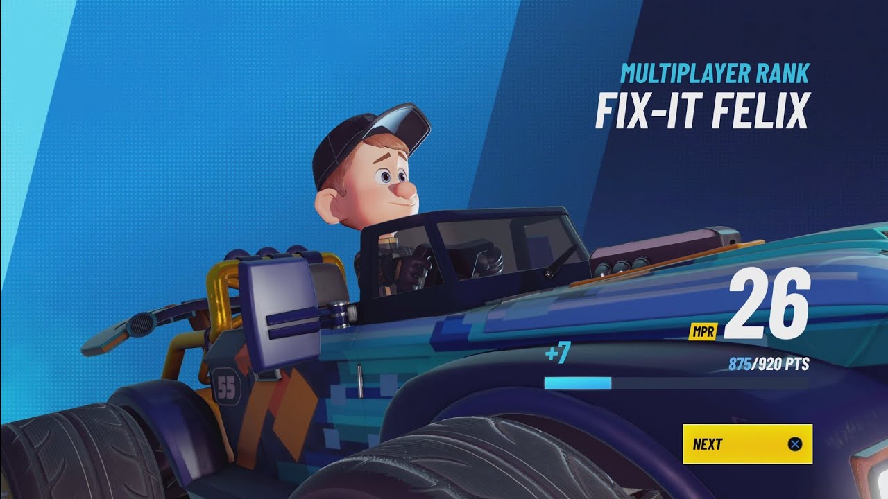 FIX-IT FELIX - TEAM RANK MATCH - Disney Speedstorm