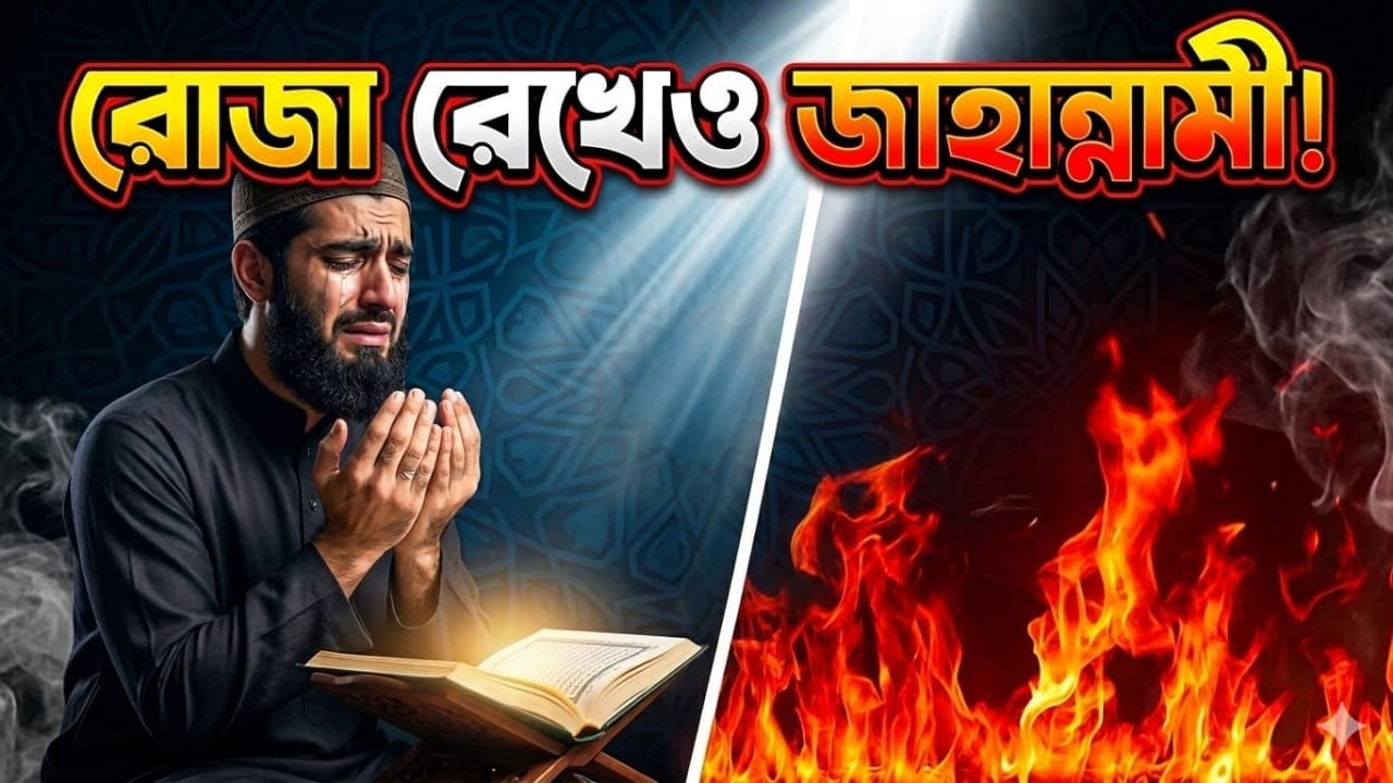 “রোজা রাখলেও জাহান্নামী হতে পারেন! এই ৫টি ভুল করলে সব ইবাদত নষ্ট | Ramadan Reminder”