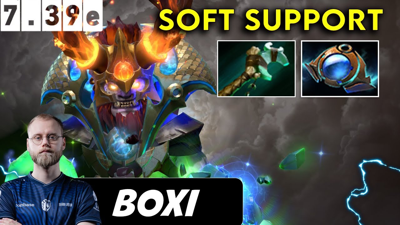 Boxi Lion Soft Support - Dota 2 Patch 7.39e Pro Player Gameplay