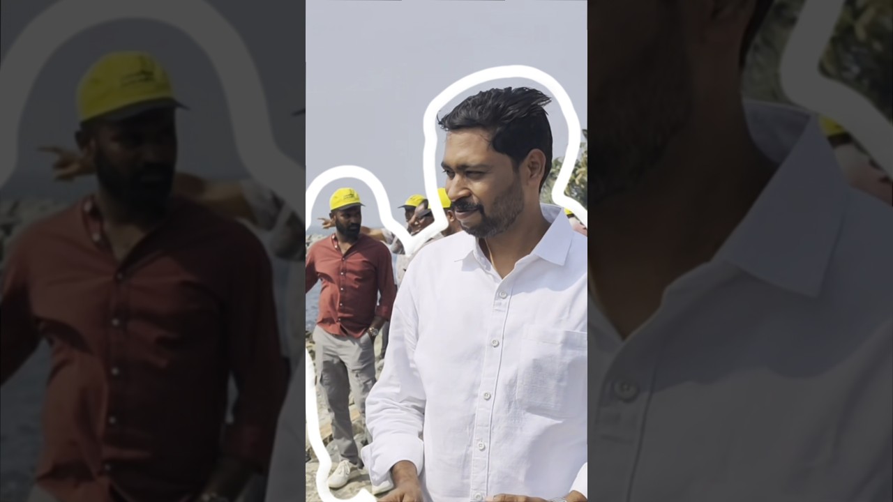 Engineer Anand at Chellanam Sea Erosion Site, Kerala | Tetrapod Coastal Protection Explained