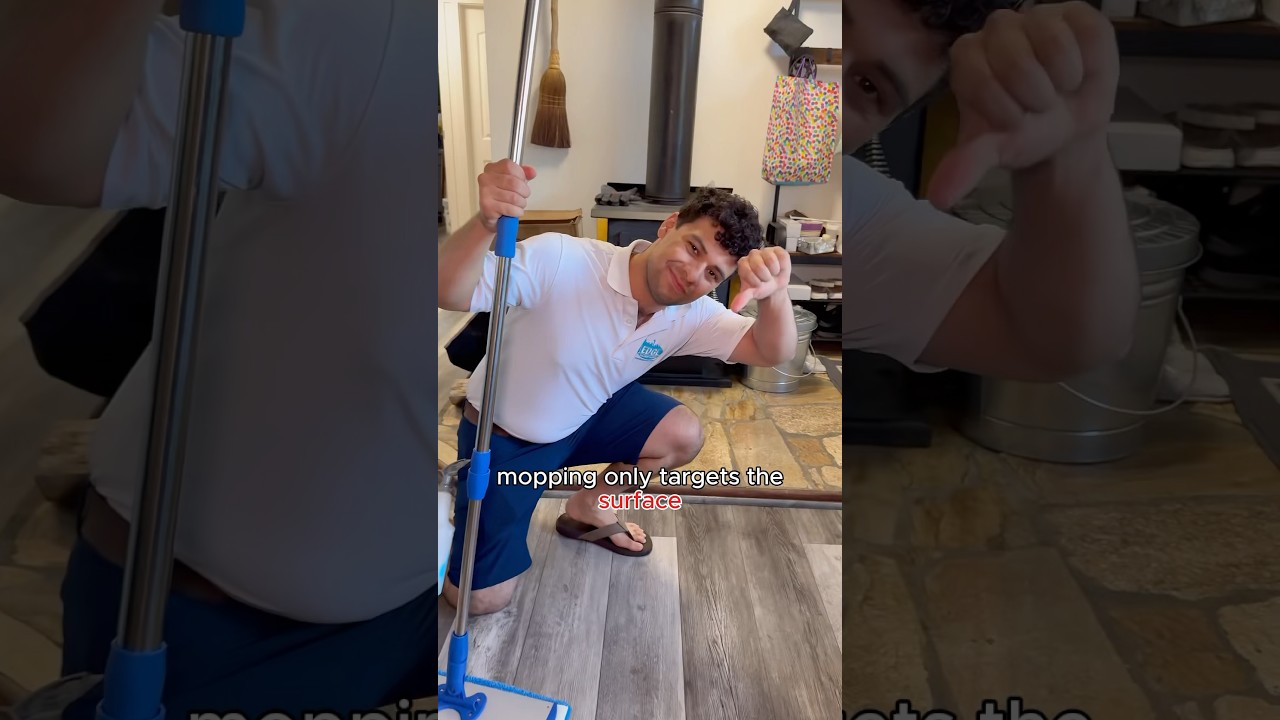 3 СЕКРЕТНЫХ лайфхака по мытью полов, которые сделают ваши полы безупречно чистыми! #мытьеполов