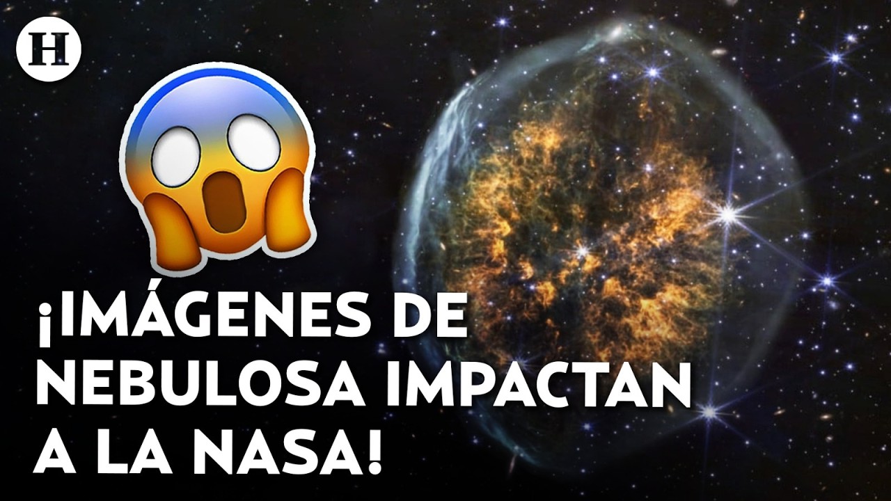 ¿Un cerebro flotando en el cosmos? NASA capta nebulosa con inquietante forma de cráneo