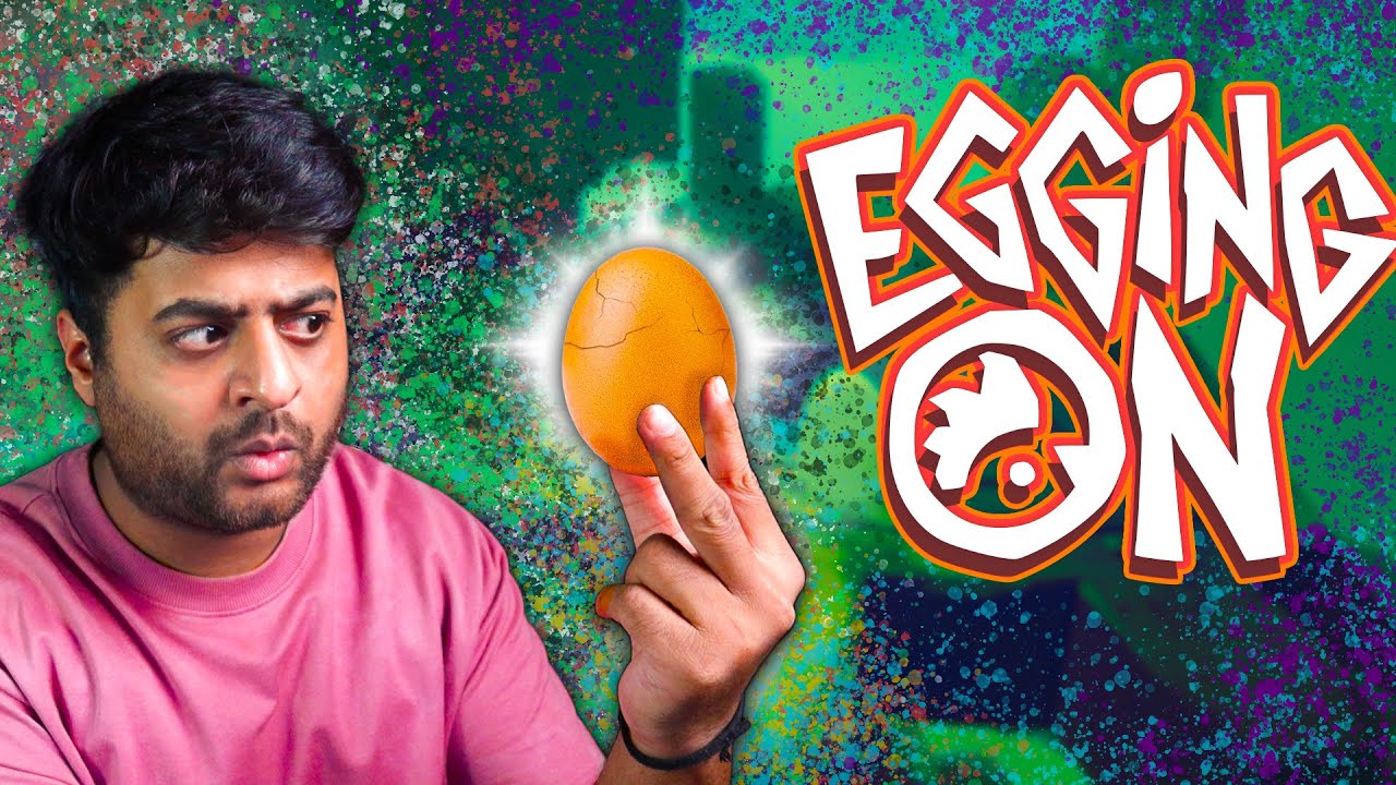 I CAN'T BREAK THIS EGG! | EGGING ON
