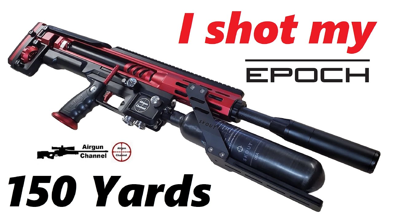 Shooting the Skout EPOCH .30 @ 150 Yards (Long Range PCP Air Rifle)