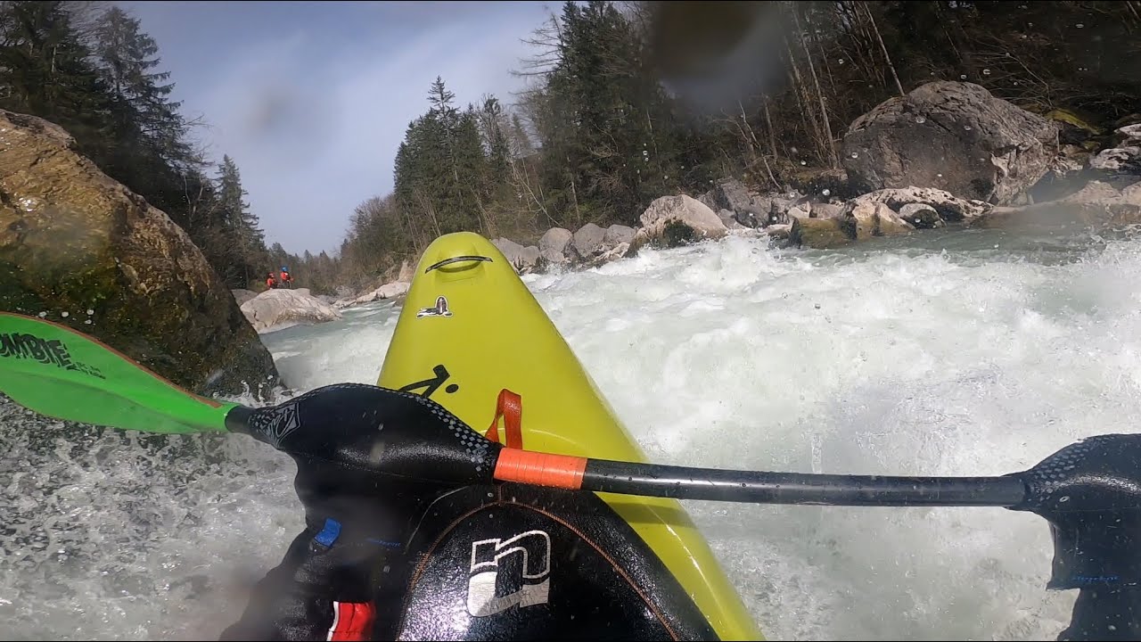 Saalach | Lofer Schlucht @40m3/s | Mar. 2024