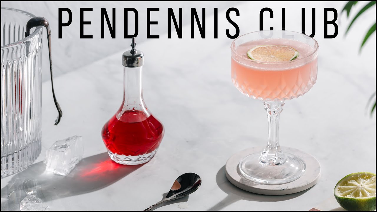 Peacefully making a Pendennis Club Cocktail   DELICIOUS GIN COCKTAIL RECIPE