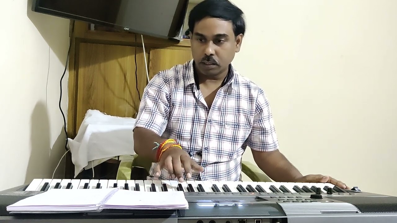kousalya supraja rama chandra//కౌసల్య సుప్రజా రామ చంద్ర song in keyboard 🎹