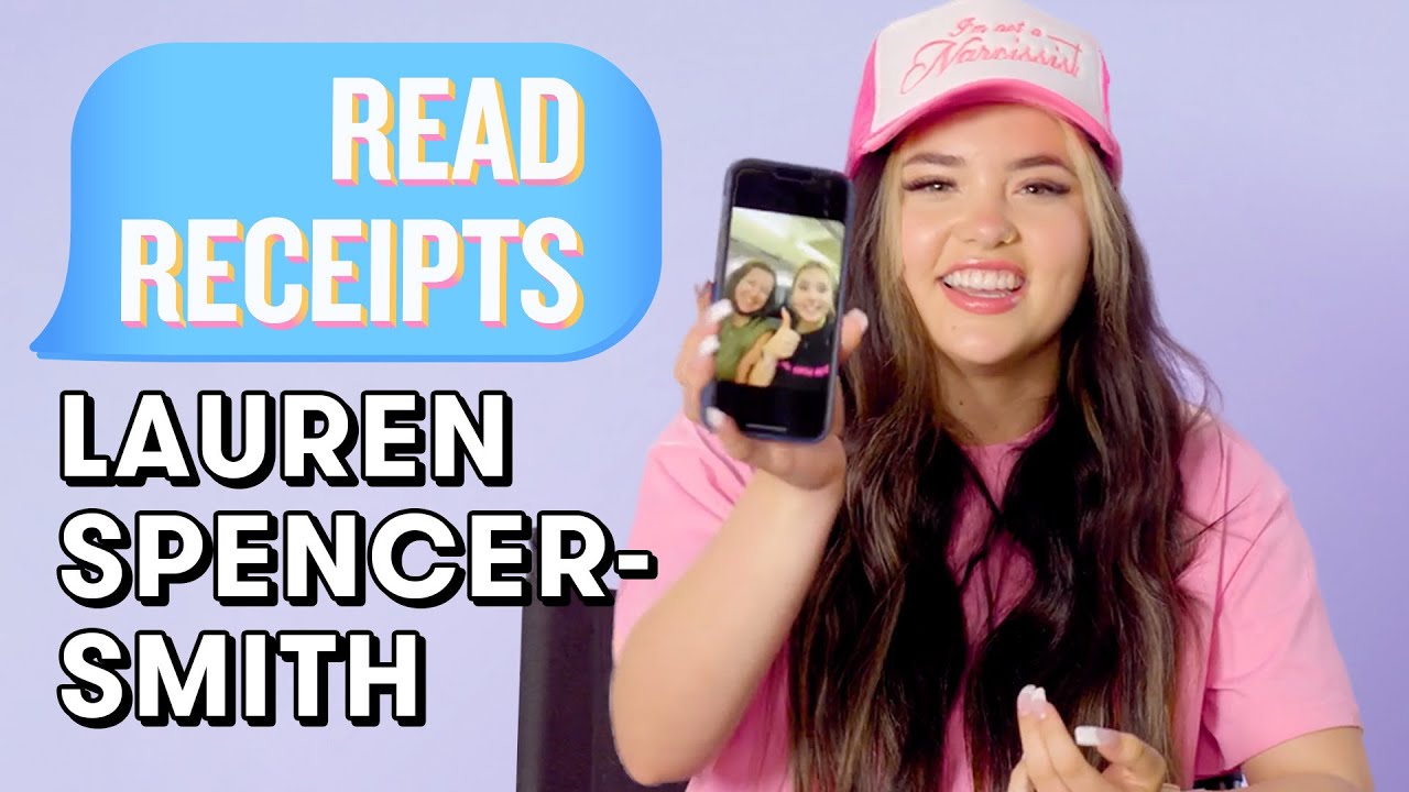 'Fingers Crossed' Lauren Spencer-Smith On Her FIRST Love And Fears | Read Receipts | Seventeen