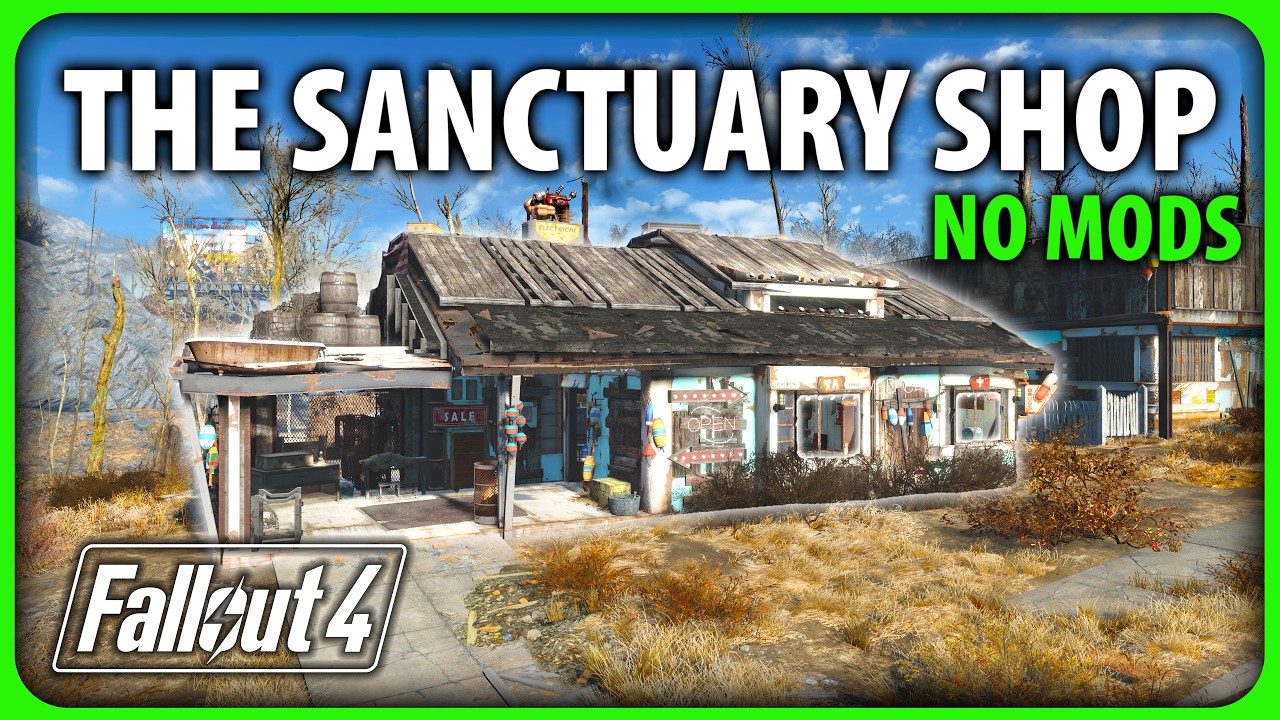 Fallout 4 - Repairing a Broken House In Sanctuary