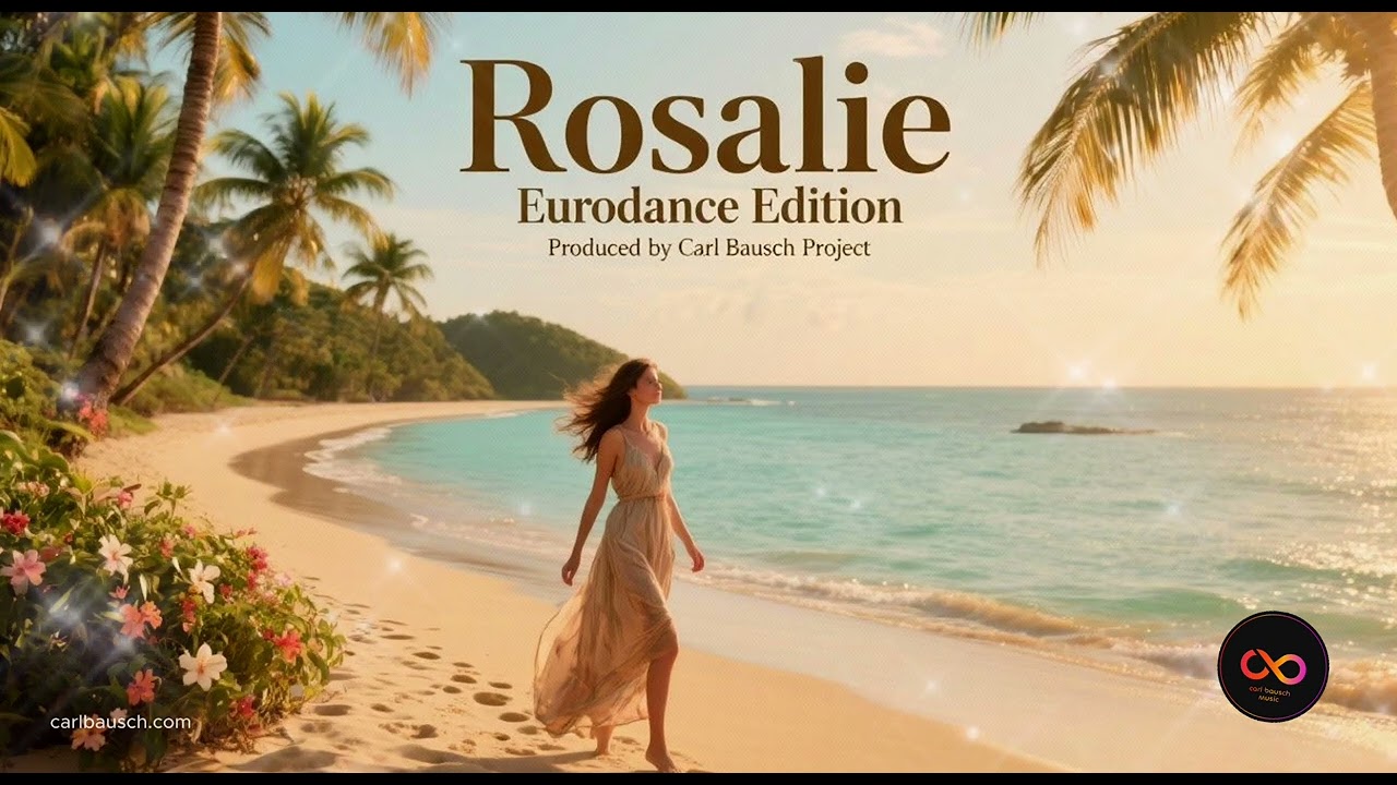 Rosalie | Eurodance Edition | Romantic Beach Love Song 2025