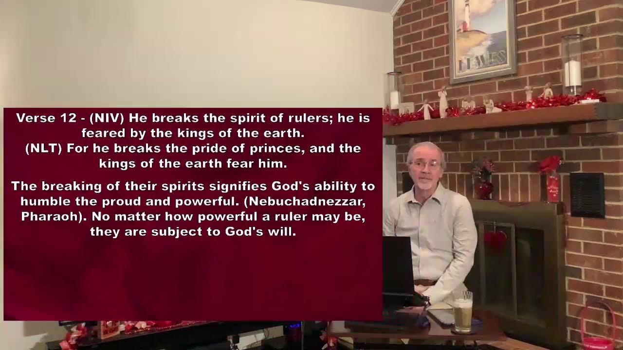Wednesday February 11, 2026 Bible study