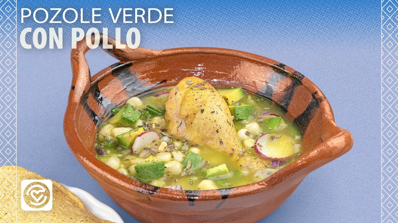 Pozole verde con pollo | 🇲🇽
