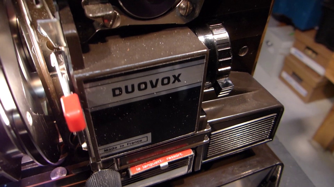 Dépannage projecteur de cinéma S8 DuoVox HEURTIER