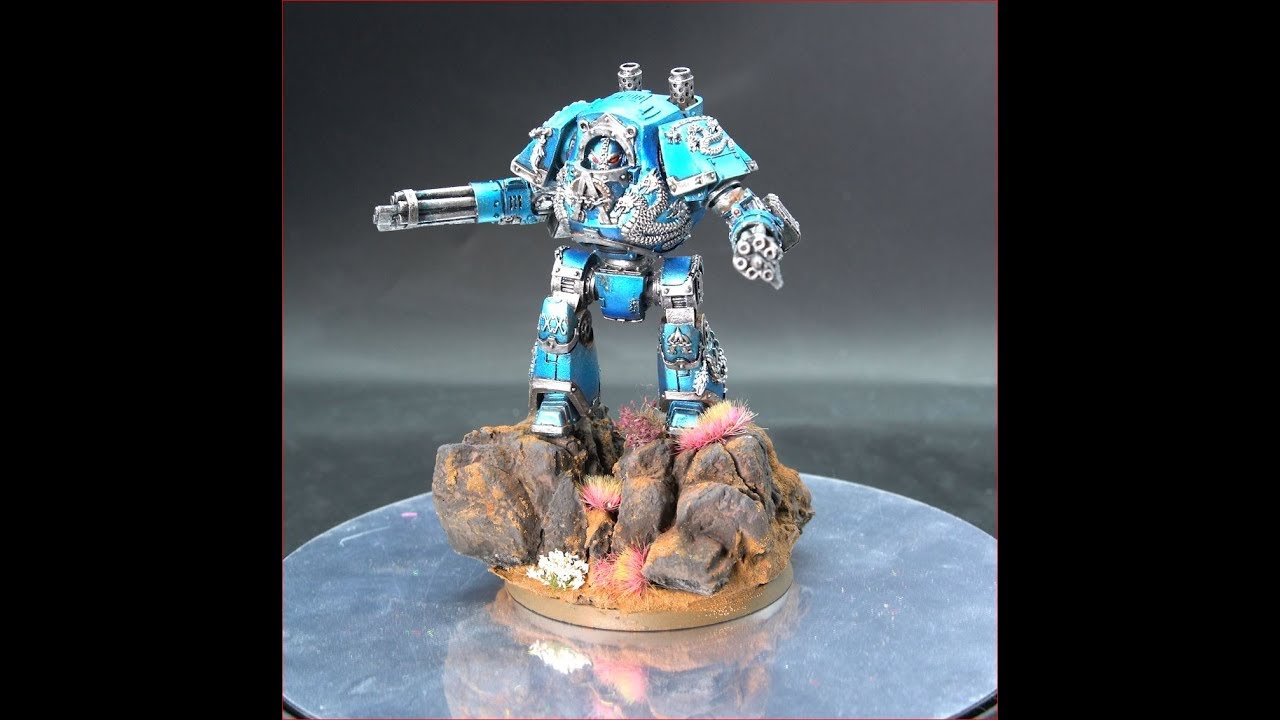 Alpha Legion Contemptor Dreadnought Painting Showcase Horus Heresy 30K Warhammer 40k 8 Ed 2019