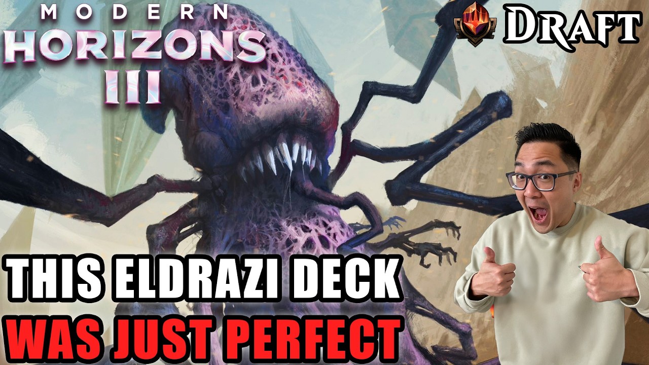 This Eldrazi Deck Was Just Perfect | Modern Horizons 3 Draft | MTG Arena