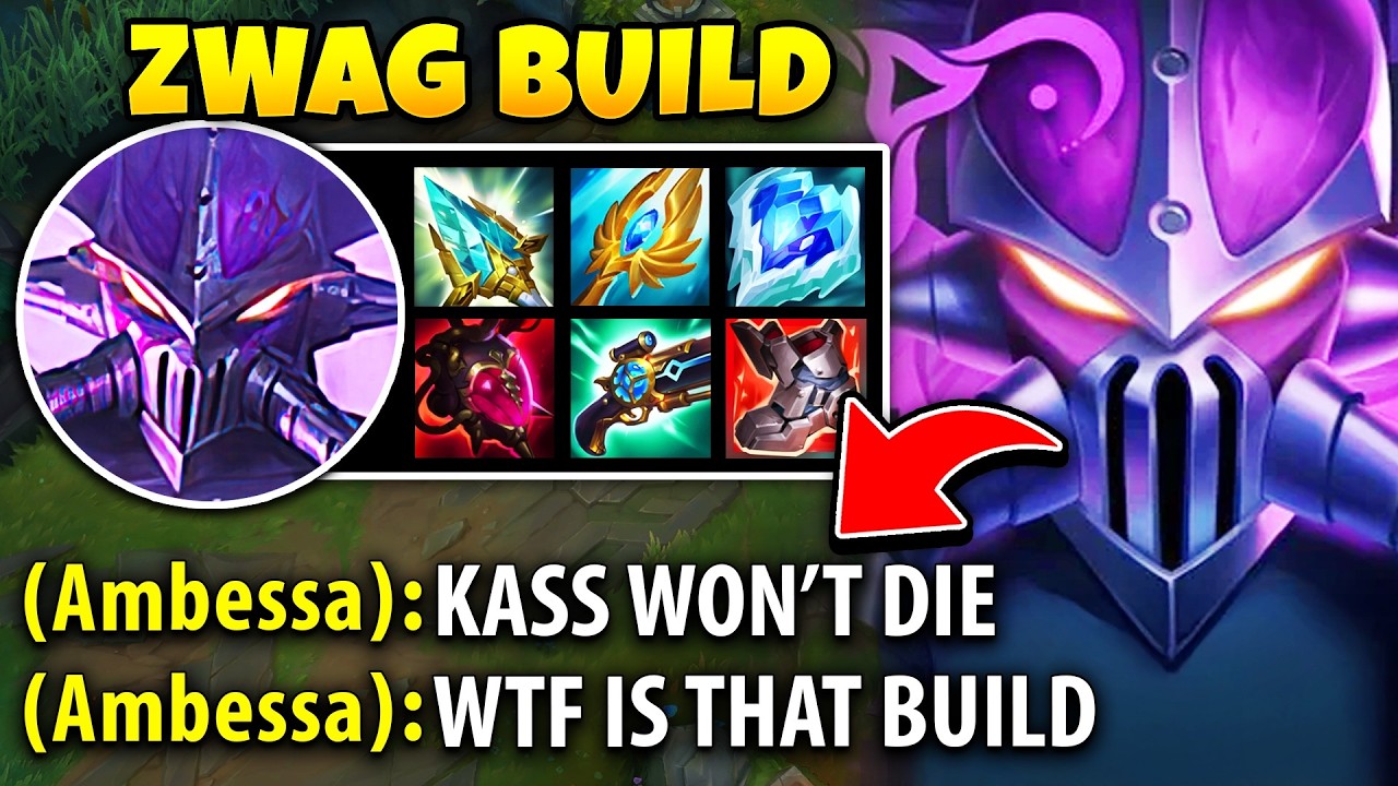 I Tried Zwag's Mana Lord Kassadin Build And It's HILARIOUS! (10,000 MANA BUILD)