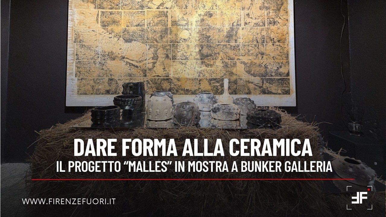 Dare forma alla ceramica   Il progetto “Malles” in mostra a Bunker Galleria